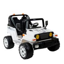 Carro Elétrico Infantil Jipe Ranger Branco Peg Perego 12V