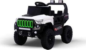 Carro Elétrico Infantil Jipe Titan XR 12V Branco Bang Toys