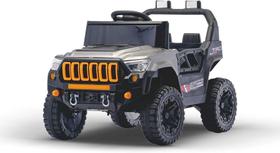 Carro Elétrico Infantil Jipe Titan XR 12V Cinza Bang Toys