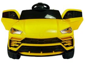 Carro Eletrico Infantil Mini 12V SUV Vermelho Amarelo Branco com Controle Remoto Inmetro Importway