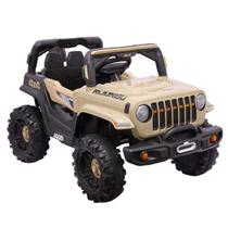 Carro Elétrico Infantil Mini Jipe Off-Road Bege Zippy Toys Carro Elétrico Infantil Mini Jipe Off-Road Bege Zippy Toys