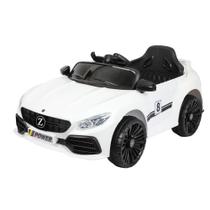 Carro Elétrico Infantil Mini Mercedes 380 Zippy Toys -Branco