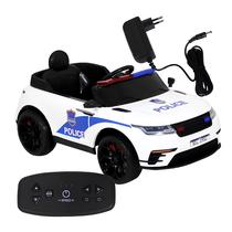 Carro Elétrico Infantil Motorizada Bel Viatura Policia Drift 12v Sirene Som Farol C/ Controle Remoto