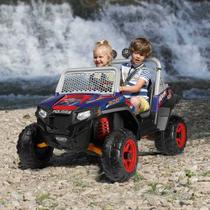 Carro Elétrico Infantil - Polaris Ranger RZR 900 XP - 24v - Azul - Peg-Pérego