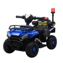 Carro Elétrico Infantil Policial 6v Frente/Ré Maxi Toys