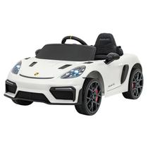 Carro eletrico infantil porche spyder 718 12v branco - belfix