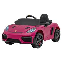 Carro eletrico infantil porche spyder 718 12v rosa - belfix