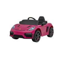 Carro Elétrico Infantil Porsche Spyder 718 RS 12V Rosa
