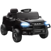 Carro Elétrico Infantil Qaba Dodge RAM 3500 12V com Motor Duplo