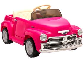 Carro Elétrico Infantil Rosa Bandeirante Chevy Carro Elétrico Infantil Rosa Bandeirante Chevy