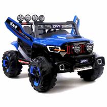 Carro Elétrico Infantil - Super Cross 4x4 - 12v - Azul - Zippy Toys