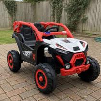 Carro Elétrico Infantil Utv Bateria 12v Controle Remoto Luz e Música