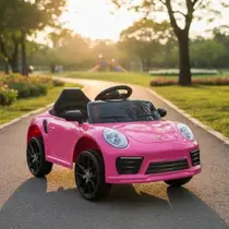 Carro Eletrico Infantil Veículo com Luz Música Bateria 12v e Controle Remoto