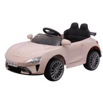 Carro Elétrico Infantil ZU-7 12V Esportivo com Controle Remoto 1 Un Rosa