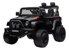 Carro Elétrico Jipe Off Road 12v Com Controle Remoto Preto - Zippy Toys