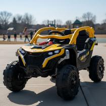 Carro Elétrico Jipe UTV Max Som Luz de Led Controle Remoto 12 volts Carro Elétrico Jipe UTV Max Som Luz de Led Controle Remoto 12 volts