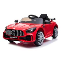Carro eletrico mercedes amg gtr 12v vermelho - shiny toys