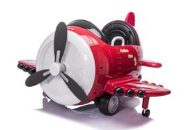 Carro Elétrico Modelo Avião Controle Remoto 12v Criança