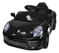 Carro Elétrico Porsche Infantil Compact Zippy Toys Cor Preto
