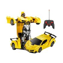 Carro Elétrico RC Para Meninos 2 Em 1 Transformação Robô Veículo Esportivo Modelo Controle Remoto Carro Elétrico RC Para Meninos 2 Em 1 Transformação Robô Veículo Esportivo Modelo Controle Remoto