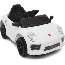 Carro Eletrico Shiny Toys Porsche Carrera Turbo S 911 6V Branco Carro Eletrico Shiny Toys Porsche Carrera Turbo S 911 6V Branco