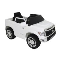 Carro eletrico toyota tundra 12v branco - belfix