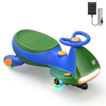 Carro elétrico Wiggle FanttikRide N7 Pro 12V com pedal verde