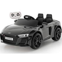 Carro Eletrico Zippy Toys Audi R8 Spyder 12V com Controle Preto