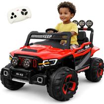 Carro Eletrico Zippy Toys Super Cross 4x4 Vermelho 12V Controle Carro Eletrico Zippy Toys Super Cross 4x4 Vermelho 12V Controle