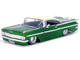 Carro em Miniatura Diecast Jada Chevrolet Impala 1959 Lowrider 1/24 Carro em Miniatura Diecast Jada Chevrolet Impala 1959 Lowrider 1/24