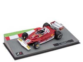 Carro em miniatura OPO 10 Formula 1 em escala 1/43 compatível com Ferrari 312 T2 1977