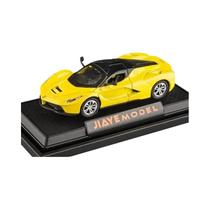 Carro Esportivo Lafa Em Escala 1:36, Brinquedo De Liga Metálica Fundida Com Simulação De Som E Luz,