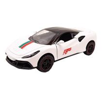 Carro Esportivo Miniatura Tipo Ferrari 488 Escala 1:43 Branco 6843-06S - Dorémi Carro Esportivo Miniatura Tipo Ferrari 488 Escala 1:43 Branco 6843-06S - Dorémi