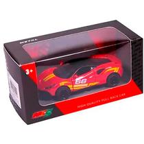 Carro Esportivo Miniatura Tipo Ferrari 488 Escala 1:43 Vermelho 6843 - Dorémi Carro Esportivo Miniatura Tipo Ferrari 488 Escala 1:43 Vermelho 6843 - Dorémi