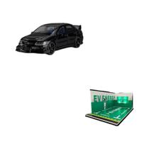 Carro Esportivo Mitsubishi Lancer Evolution Diecast Em Escala 1:32 Para Meninos, Com 6 Portas Que