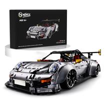 Carro esportivo Nifeliz 977 GTZ RS Racing Model Toy com Lego Compa