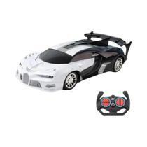 Carro Esportivo RC 1/18 com Luzes LED e Controle Remoto - Alta Velocidade