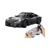 Carro Esportivo RC Em Escala 1:10 2024 Blocos De Montar LED Controle Remoto Brinquedos De Corrida
