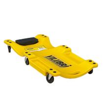 Carro Esteira Para Mecânico com Encosto 2003 Amarelo Vilubri Carro Esteira Para Mecânico com Encosto 2003 Amarelo Vilubri