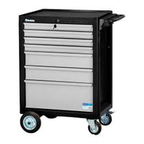 Carro Fechado 7 Gavetas com chave BLACK CR-56B MARCON