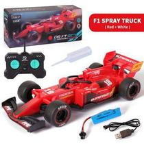 Carro Formula1 Controle Remoto Recarregável Solta Fumaça(VR) Carro Formula1 Controle Remoto Recarregável Solta Fumaça(VR)