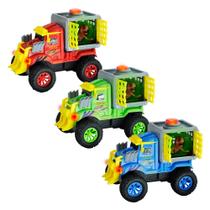 Carro Fricção Dino Transporte DM Toys - SORTIDO - DMT6622
