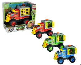 Carro friccao dino transporte infantil
