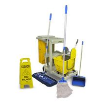 Carro Funcional America com Kit e Acessórios - Amarelo