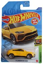 Carro fundido sob pressão Hot Wheels '17 Lamborghini Urus escala 1:64 amarelo