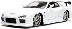 Carro fundido sob pressão Jada Toys Fast & Furious 1:24 1992 Mazda RX-7 Carro fundido sob pressão Jada Toys Fast & Furious 1:24 1992 Mazda RX-7