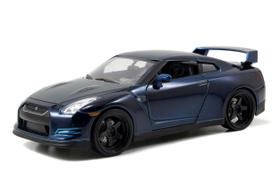 Carro fundido sob pressão Jada Toys Fast & Furious Nissan GTR Blue 1:24