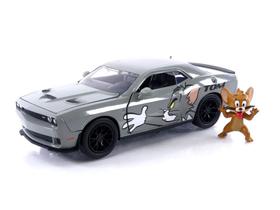 Carro fundido sob pressão Jada Toys Tom and Jerry 2015 Dodge Challenger Carro fundido sob pressão Jada Toys Tom and Jerry 2015 Dodge Challenger