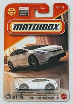 Carro fundido sob pressão Matchbox 2023 Toyota Prius Prime escala 1:64