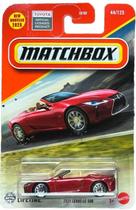 Carro fundido sob pressão Matchbox Lexus LC 500 2021 escala 1:64 vermelho